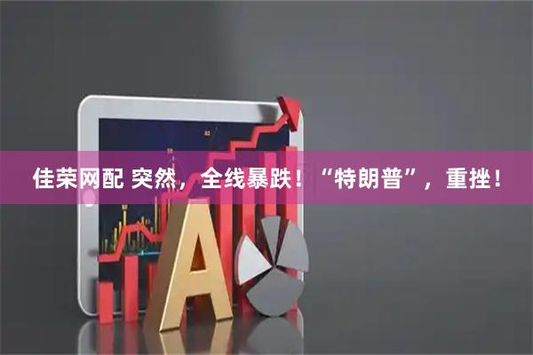 佳荣网配 突然,全线暴跌!“特朗普”,重挫!