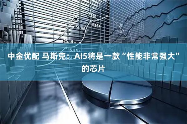 中金优配 马斯克：AI5将是一款“性能非常强大”的芯片