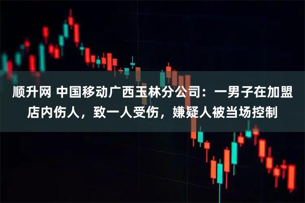 顺升网 中国移动广西玉林分公司：一男子在加盟店内伤人，致一人受伤，嫌疑人被当场控制